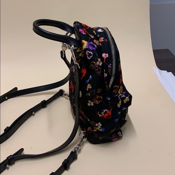 Givenchy Tech Twill Nano Floral Print Backpack - Picture 4 of 5